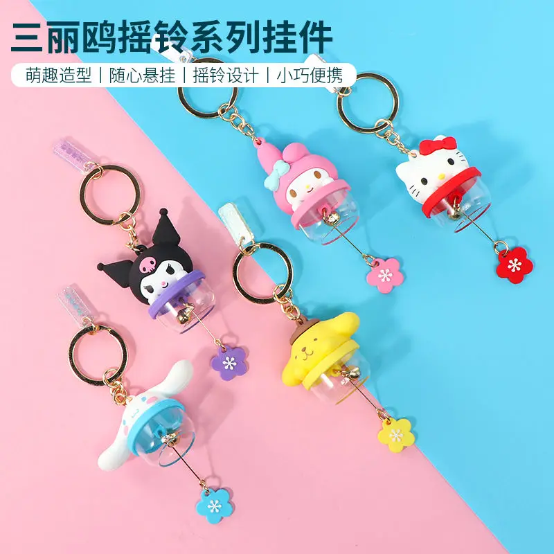 MINISO Sanrio series cartoon kawaii Hello Kitty Kuromi My melody bell key pendant women's exquisite creative trend bag pendant
MINISO Sanrio series cartoon kawaii Hello Kitty Kuromi My melody bell key pendant women's exquisite creative trend bag pendant