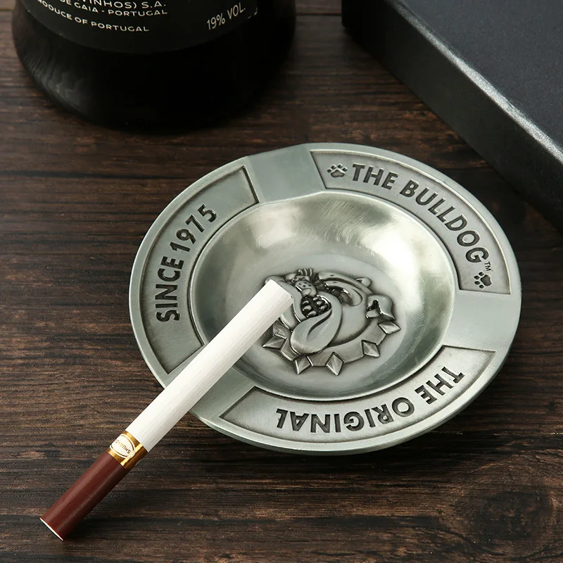 

portable ashtray raw smoking accessories Office bar ashtray cigar metal ash tray ceniceros ashtrays gift for boyfriend cenicero