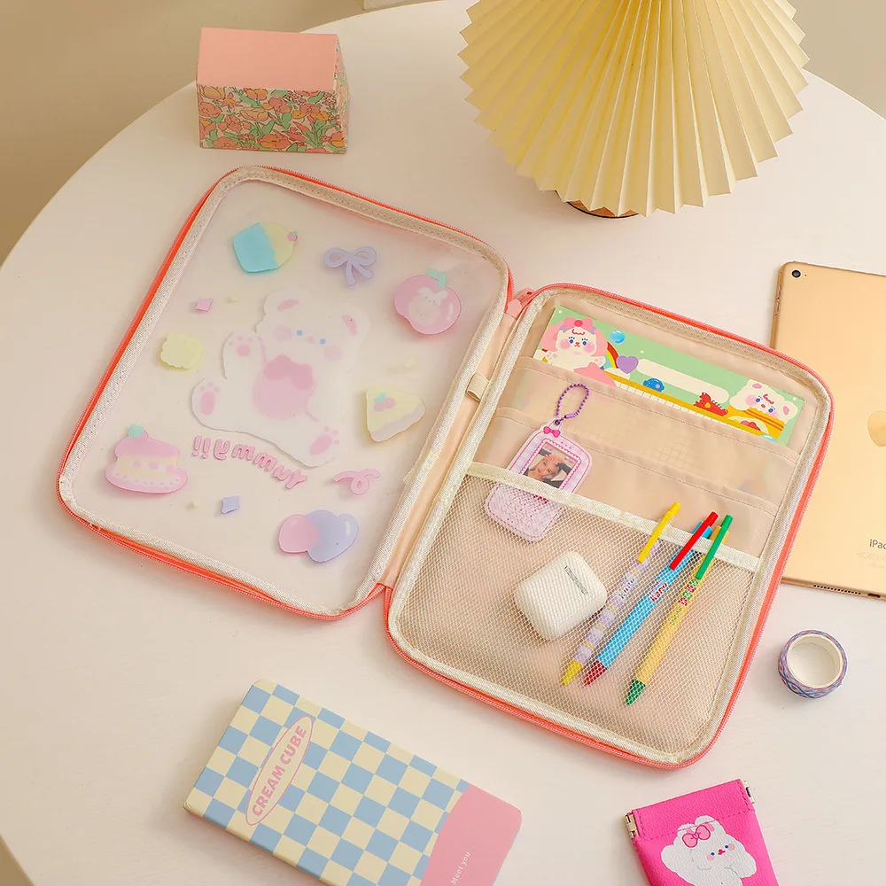 Cartoon Transparent Tablet Bag for Ipad 10.5 Air 4 5 10.9 Pro 11 PVC Cute Clutch Pouch Xiaomi Mi Pad 5 Samsung Tab A8 Cover Case
Cartoon Transparent Tablet Bag for Ipad 10.5 Air 4 5 10.9 Pro 11 PVC Cute Clutch Pouch Xiaomi Mi Pad 5 Samsung Tab A8 Cover Case