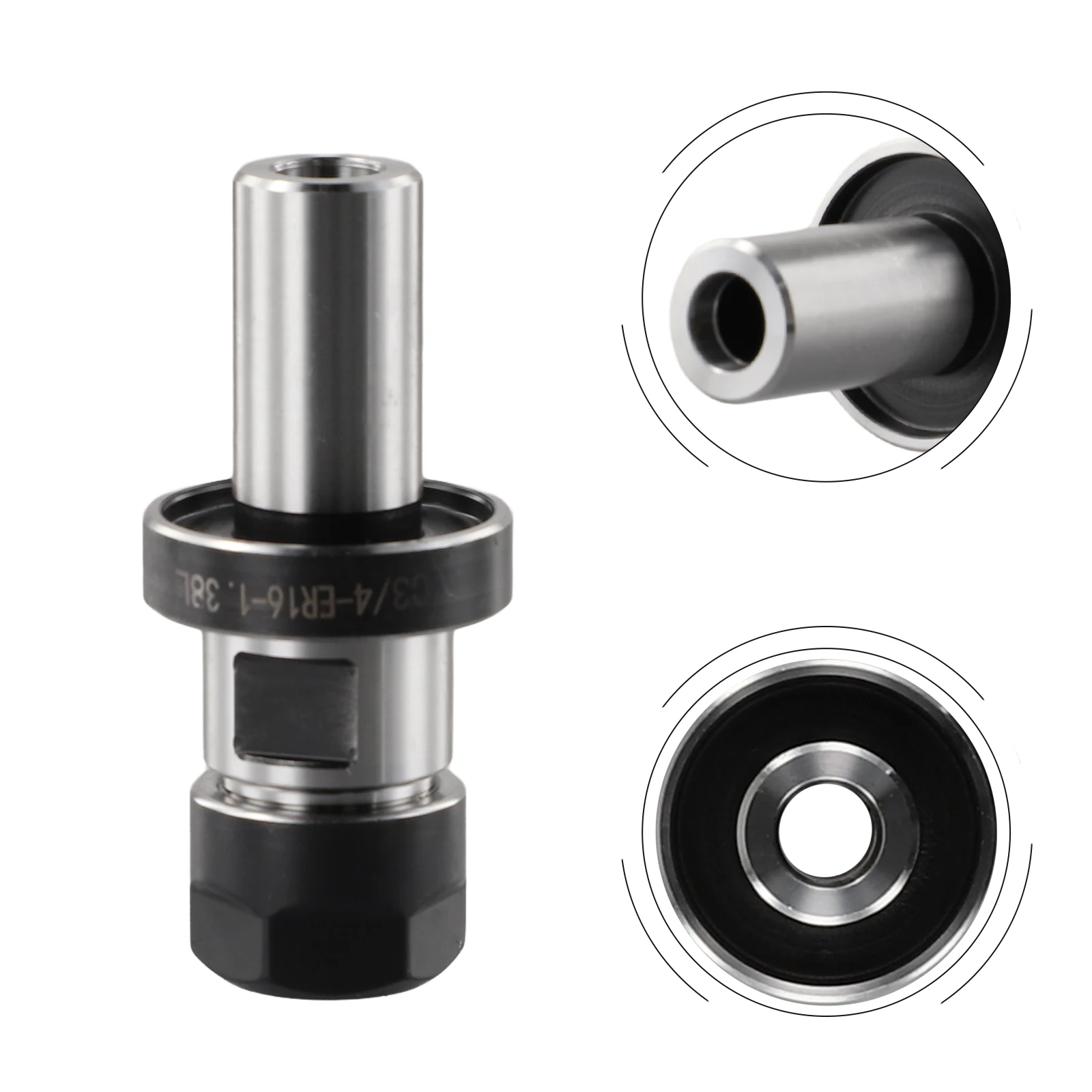 CNC TTS Tool Holder Gage Holder Length 1.38 Straight Shank 3/4" Clamping Range 3/16-1/2″ Collet Chuck Tool ER16
CNC TTS Tool Holder Gage Holder Length 1.38 Straight Shank 3/4" Clamping Range 3/16-1/2″ Collet Chuck Tool ER16