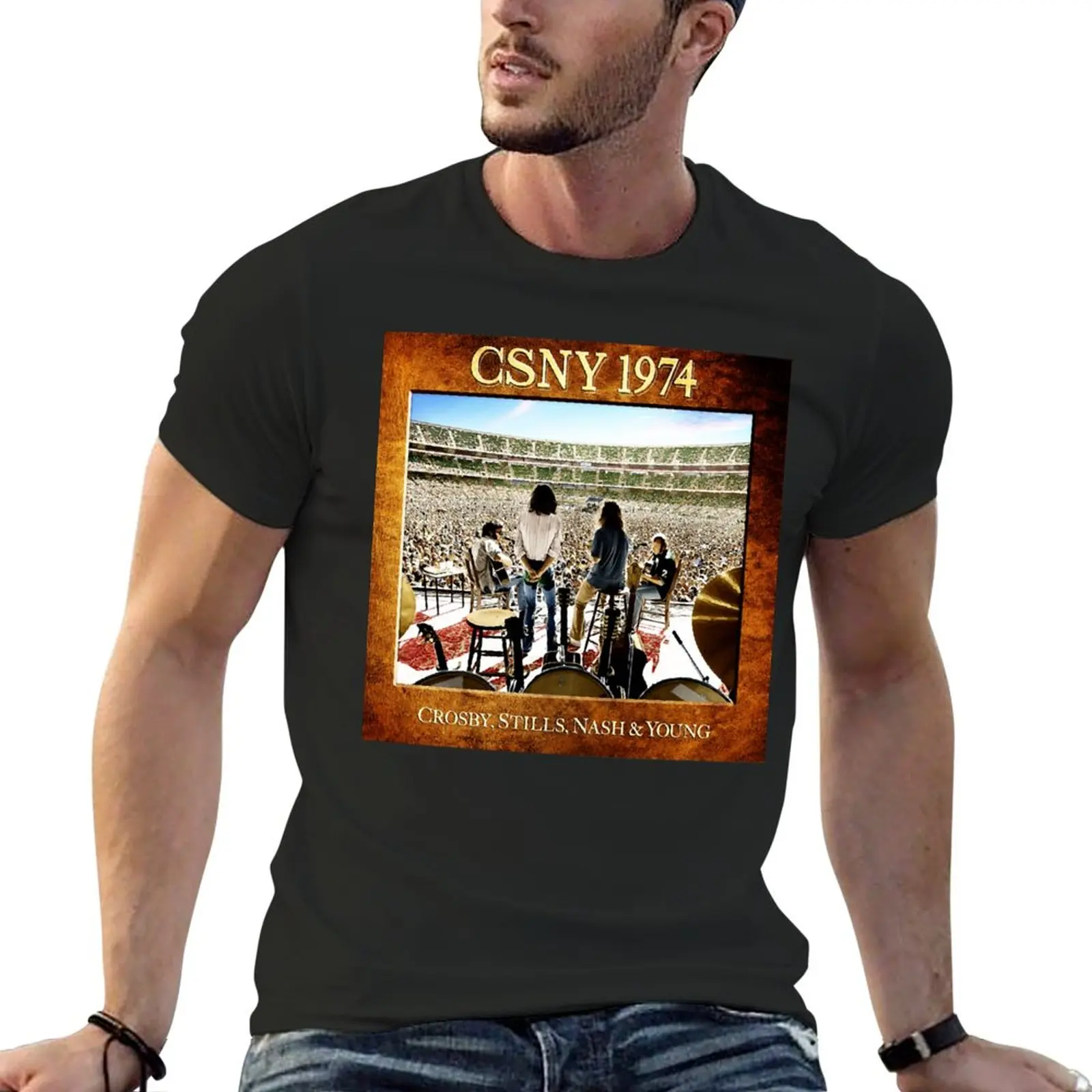 

New crosby-funny-stills-nash- Classic T-Shirt customized t shirts sweat shirts oversized t shirt men