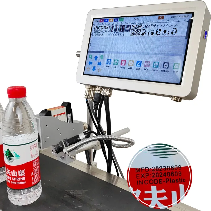 INCODE 2023 New Arrival Products Expiry Batch Coding Expire Date Inkjet Printer TIJ Logo Printing Machine for Bottle
INCODE 2023 New Arrival Products Expiry Batch Coding Expire Date Inkjet Printer TIJ Logo Printing Machine for Bottle