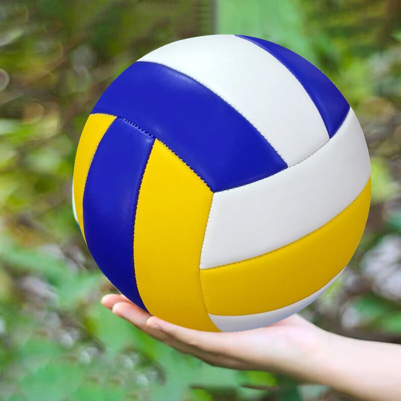 

1x Volleyball Professional Competition PVC Volleyball Size 5 For Beach Outdoor Camping Volleyball Indoor Game Ball Training Ball