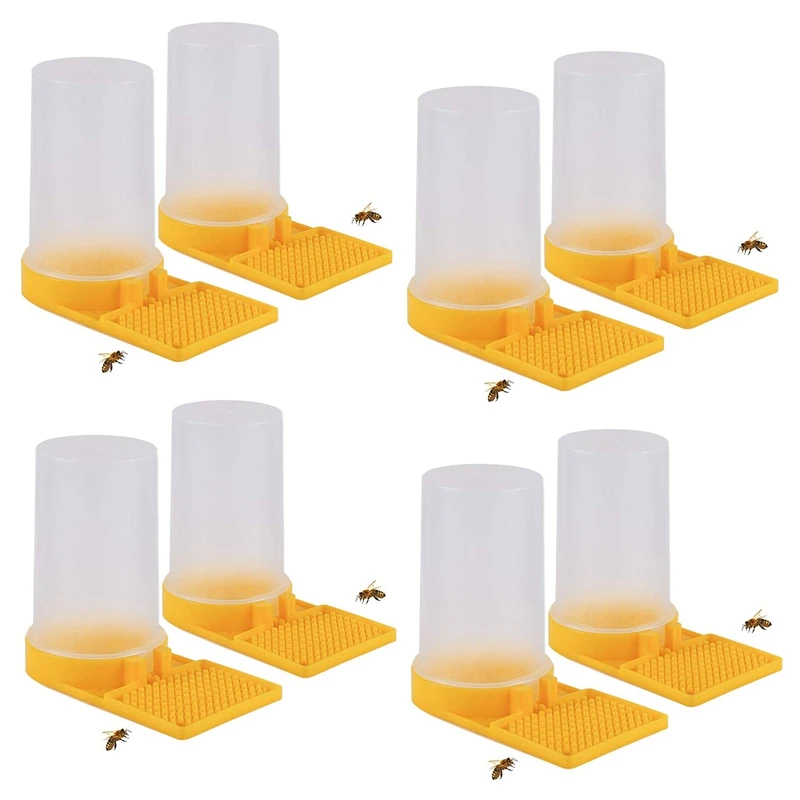 8 Pack Beehive Beekeeping Water Dispenser Honey Beehive Entrance Feeder Bee Drinking Beekeeping Equipment
8 Pack Beehive Beekeeping Water Dispenser Honey Beehive Entrance Feeder Bee Drinking Beekeeping Equipment