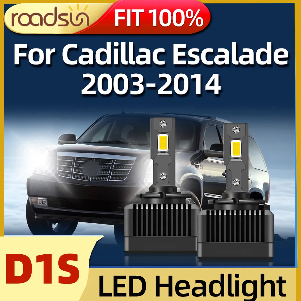Roadsun, 2 шт., автомобильная лампа дневного света, 6000K, 1:1, ксенон, подходит для Cadillac Escalade 2003-2007, 2008, 2009, 2010, 2011, 2012, 2013, 2014
Roadsun, 2 шт., автомобильная лампа дневного света, 6000K, 1:1, ксенон, подходит для Cadillac Escalade 2003-2007, 2008, 2009, 2010, 2011, 2012, 2013, 2014