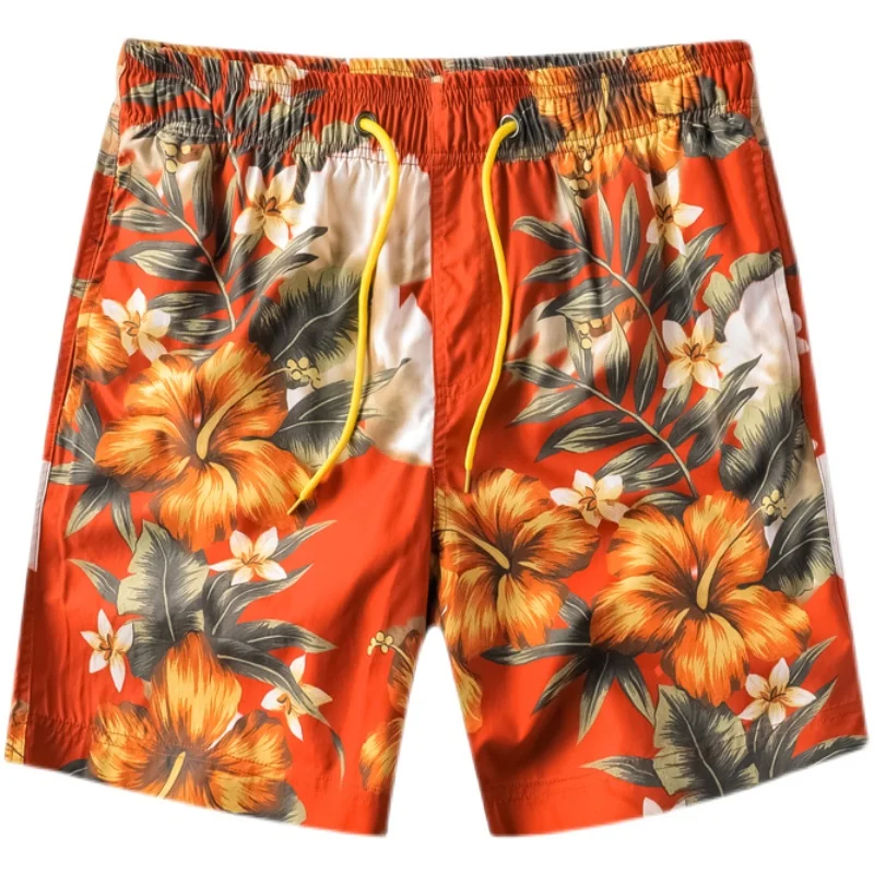 European and American men's wear summer 2022 new Orange print slim beach pants Fashion casual shorts Five minutes of pants
European and American men's wear summer 2022 new Orange print slim beach pants Fashion casual shorts Five minutes of pants
