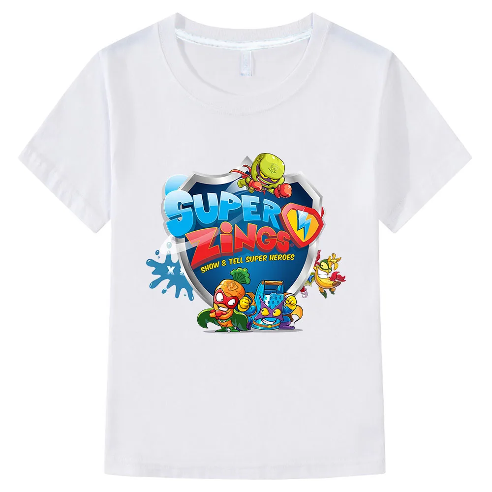 Superzings Funny Cartoon Fashion T Shirt Kids Kawaii Super Zings T-shirt Kids Cute Anime Tshirt Children Top Tees Boys Girls
Superzings Funny Cartoon Fashion T Shirt Kids Kawaii Super Zings T-shirt Kids Cute Anime Tshirt Children Top Tees Boys Girls