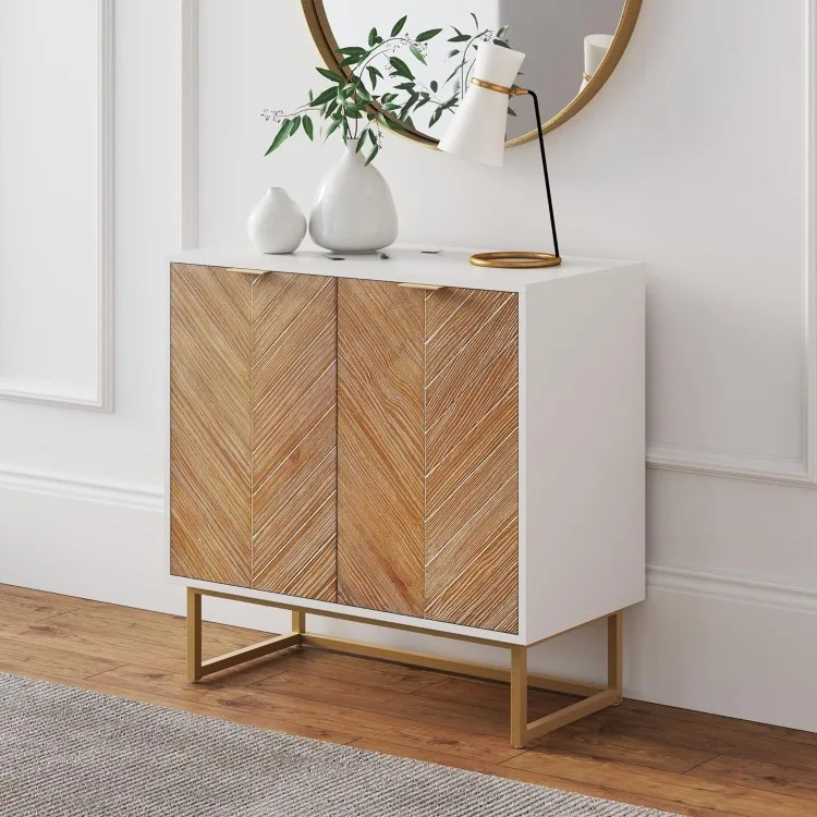 James Wood Accent Modern Free Standing Buffet Sideboard Hallway, Entryway, Dining Living Room, 1 Storage Cabinet, Enloe
James Wood Accent Modern Free Standing Buffet Sideboard Hallway, Entryway, Dining Living Room, 1 Storage Cabinet, Enloe