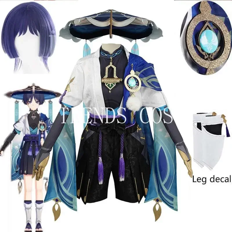 Game Impact Wanderer Cosplay Costume Scaramouche Balladeer Premium Edition Wanderer Cosplay Wig Hat Outfits
Game Impact Wanderer Cosplay Costume Scaramouche Balladeer Premium Edition Wanderer Cosplay Wig Hat Outfits