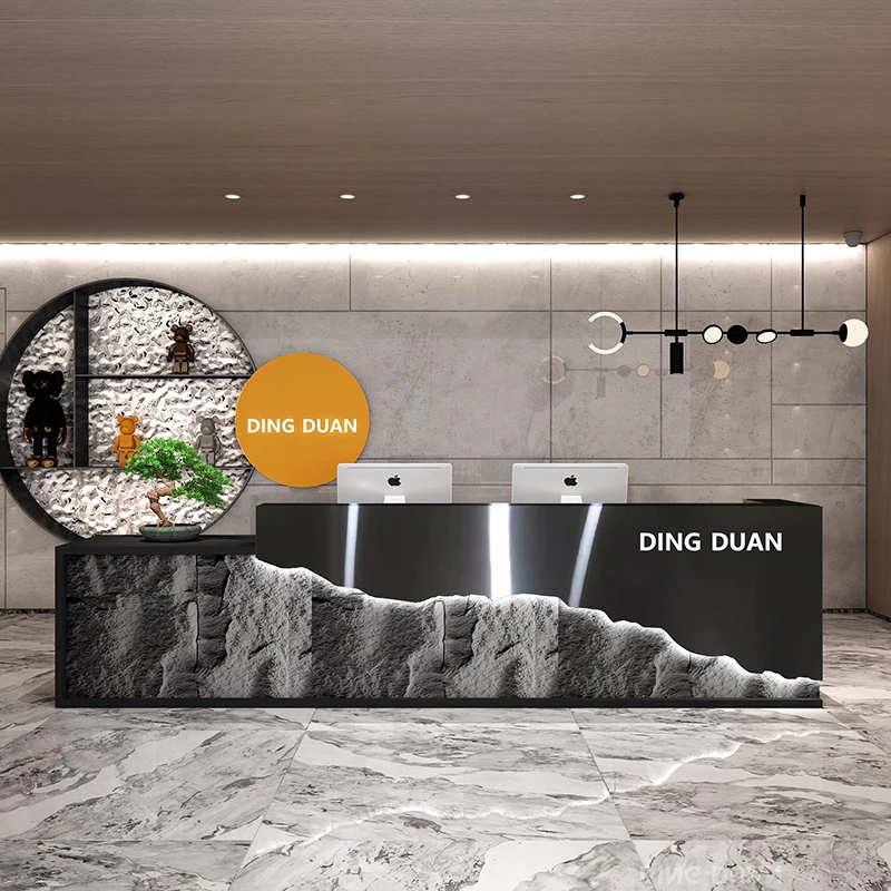 Store Consul Supermarket Reception Desk Standing Cabinet Simple Mobile Reception Desk Restaurant Schreibtisch Room Furniture
Store Consul Supermarket Reception Desk Standing Cabinet Simple Mobile Reception Desk Restaurant Schreibtisch Room Furniture