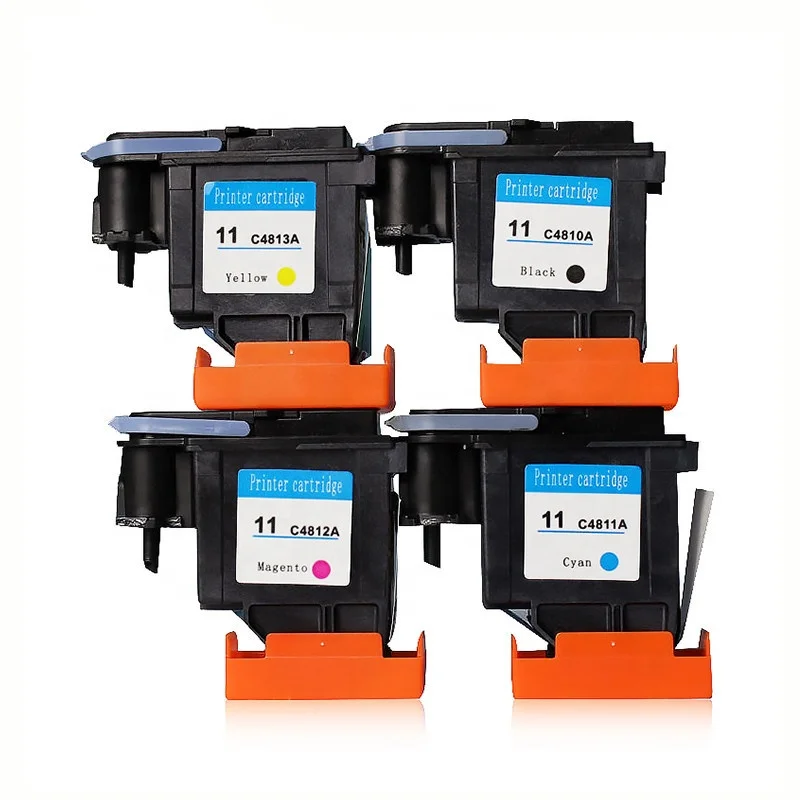 Wholesale Price Printhead C4811A C4812A C4813A C4814A H P 11 Remanufactured for H P Designjet 110plus/111/500/510/800/K849
Wholesale Price Printhead C4811A C4812A C4813A C4814A H P 11 Remanufactured for H P Designjet 110plus/111/500/510/800/K849