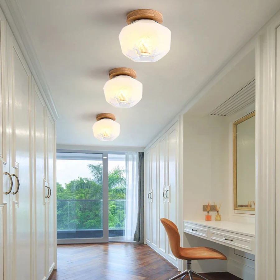LED Japanese Wooden Ceiling Light Tatami E27 Porch Light Scandinavian Bedroom Corridor Aisle Sun Glass Lights
LED Japanese Wooden Ceiling Light Tatami E27 Porch Light Scandinavian Bedroom Corridor Aisle Sun Glass Lights