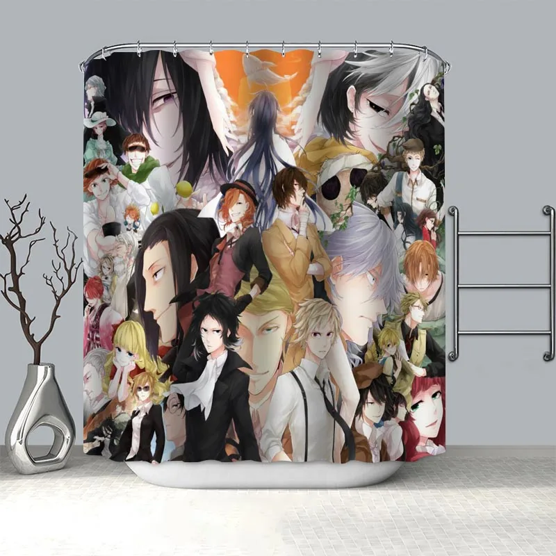 Nice Bungou Stray Dogs Anime Shower Curtains For Bathroom Curtain Decor 180x180cm Waterproof Mildew Proof Fabric Shower Curtain
Nice Bungou Stray Dogs Anime Shower Curtains For Bathroom Curtain Decor 180x180cm Waterproof Mildew Proof Fabric Shower Curtain