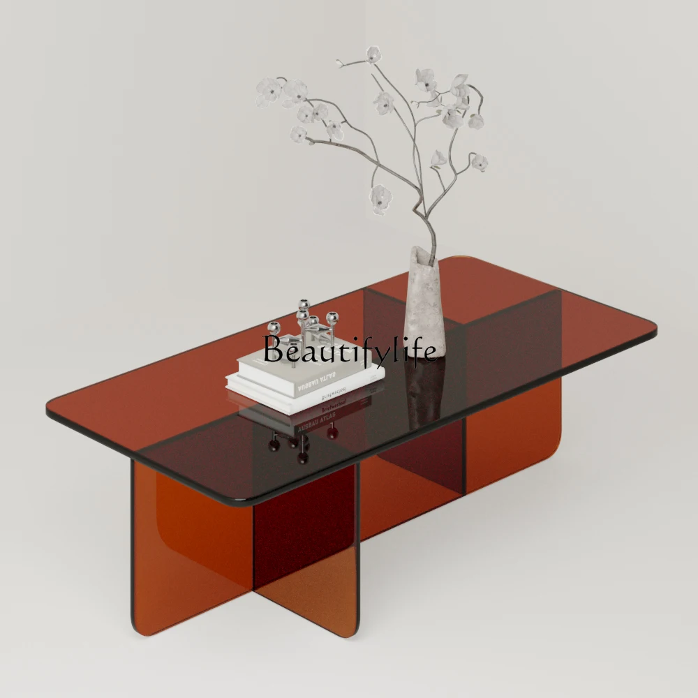 High-End Acrylic Square Minimalist Modern Simple Coffee Table Living Room Home Small Apartment Non-Glass 
High-End Acrylic Square Minimalist Modern Simple Coffee Table Living Room Home Small Apartment Non-Glass