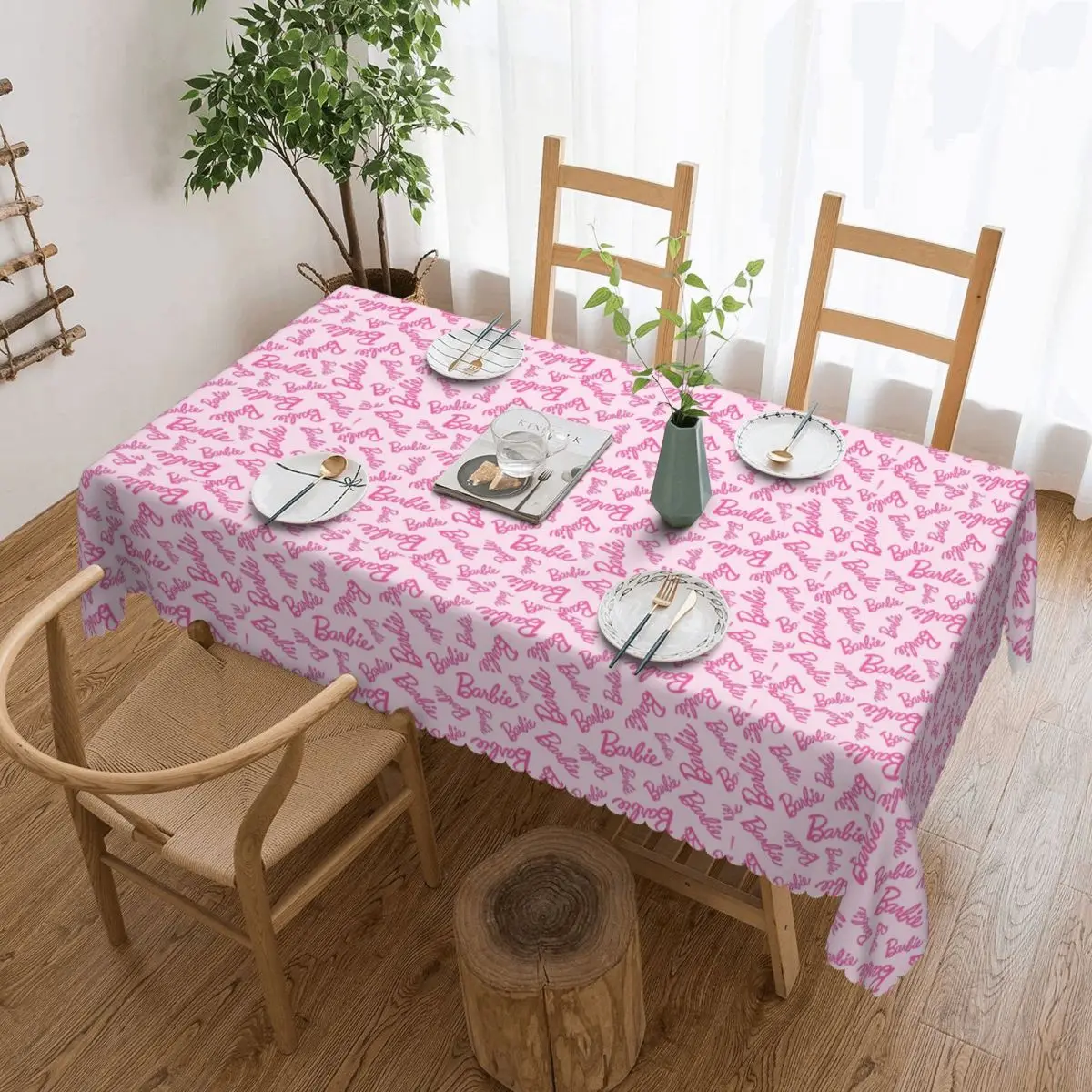 Customized Rectangular Pink Barbie Tablecloth Fit 40"-44" Table Cloth Table Cover
Customized Rectangular Pink Barbie Tablecloth Fit 40"-44" Table Cloth Table Cover