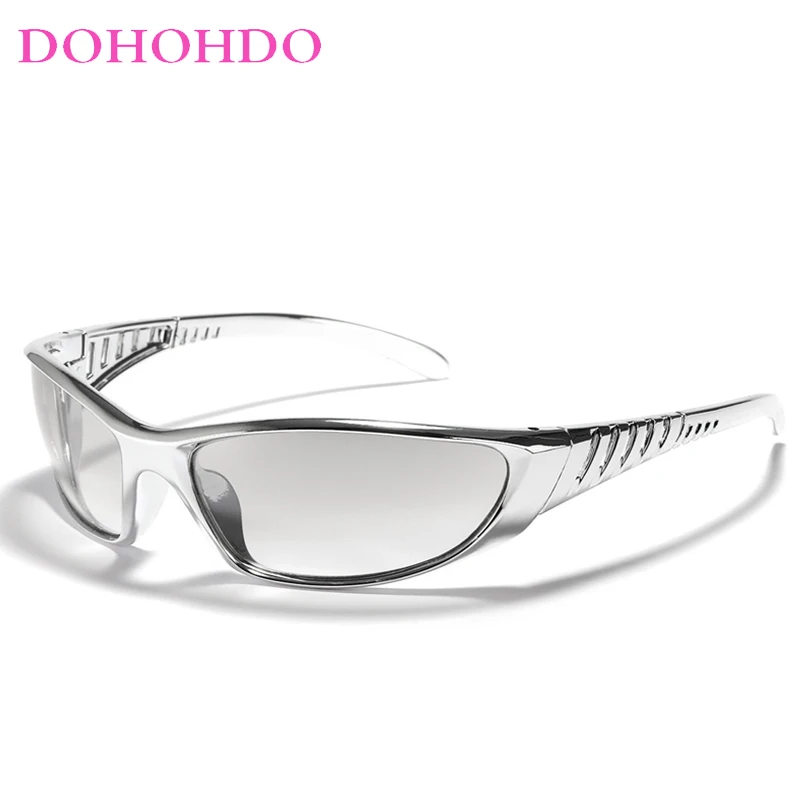 New Y2K Fashion Silver SPORT Sunglasses Men Women Retro Punk Cycling Trendy Sun Glasses For Male Shades Goggle Outdoor UV400
New Y2K Fashion Silver SPORT Sunglasses Men Women Retro Punk Cycling Trendy Sun Glasses For Male Shades Goggle Outdoor UV400
