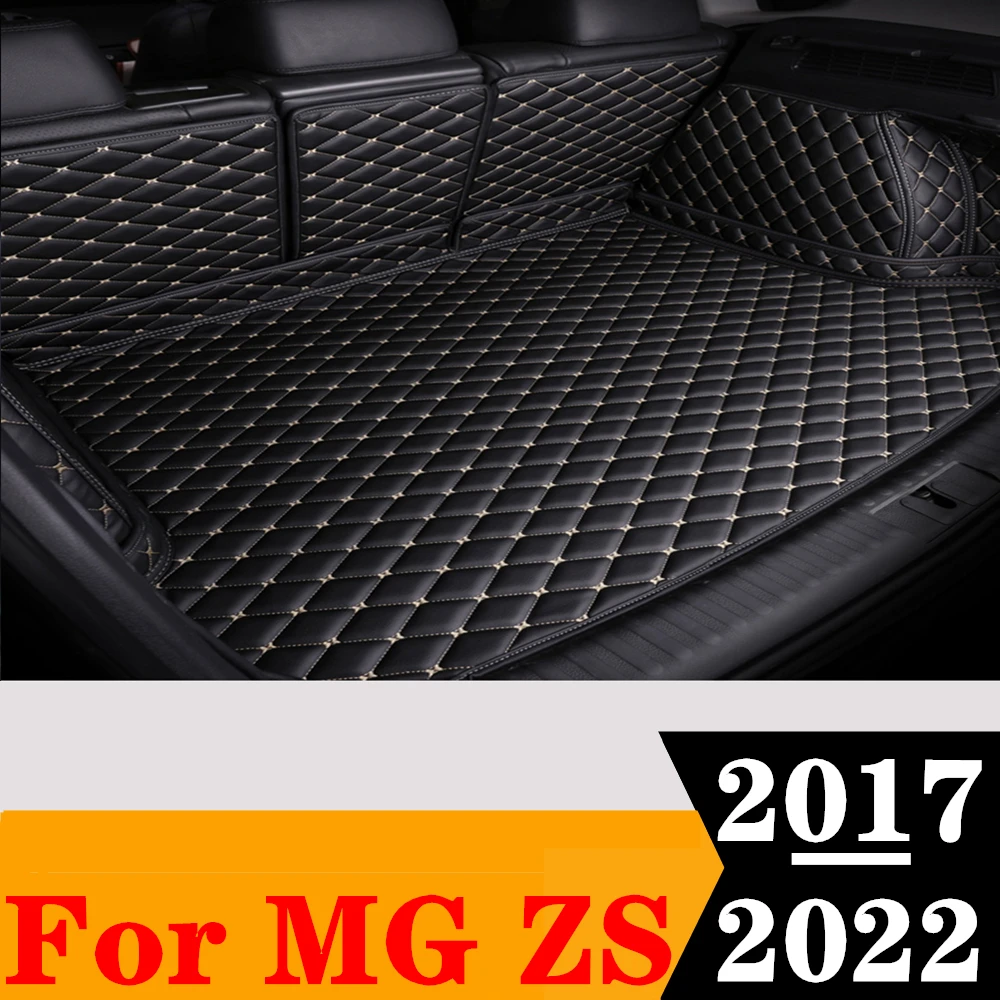 

Полный Комплект ковриков для багажника автомобиля на заказ для MG ZS 2022 2021 2020 2019 2018 2017, Задняя подкладка для груза, поднос для багажника, коврик для багажа, ковер, детали