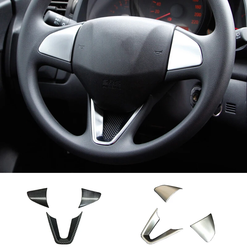 For Honda FIT JAZZ accessories 2014-2018 ABS Matte /Carbon Fibre Car Steering wheel Button frame Panel cover trim styling 3pcs
For Honda FIT JAZZ accessories 2014-2018 ABS Matte /Carbon Fibre Car Steering wheel Button frame Panel cover trim styling 3pcs