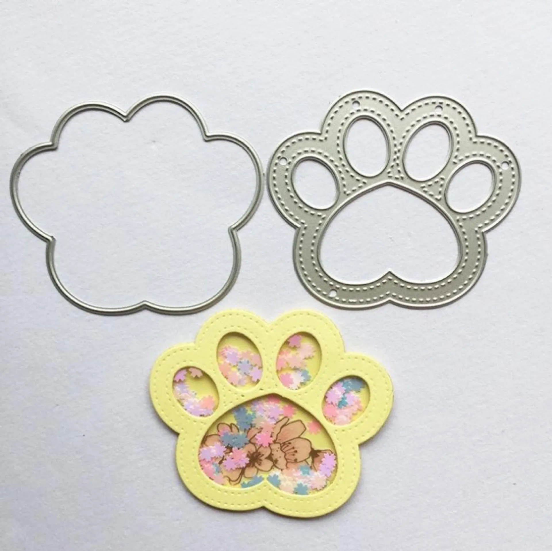 Animal Foot Metal Cut Dies Stencils for Scrapbooking Stamp/Photo Album Decorative Embossing DIY Paper Cards
Animal Foot Metal Cut Dies Stencils for Scrapbooking Stamp/Photo Album Decorative Embossing DIY Paper Cards
