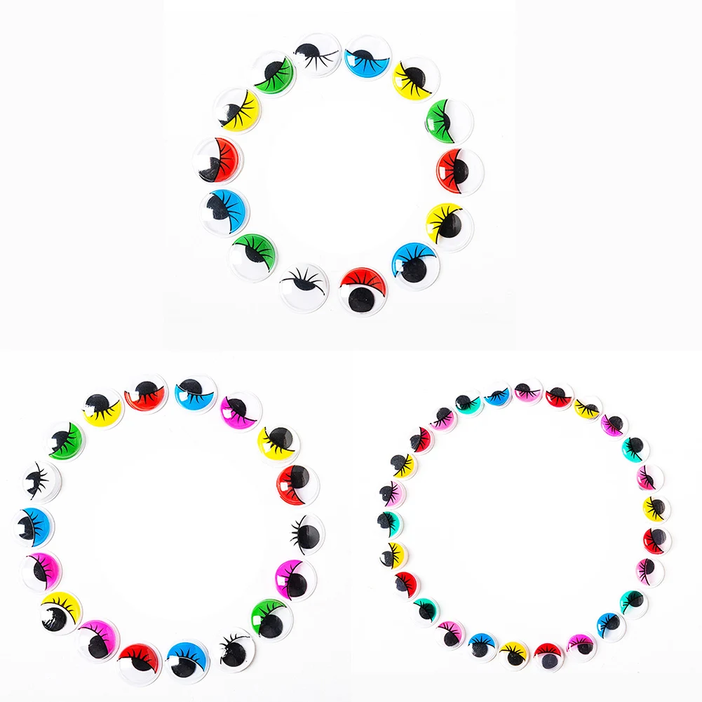 Colorful Movable Eyes with Eyelashes 50pcs DIY Handmade Animal Eyes for Dolls and Crafts Easy to Use and Long lasting
Colorful Movable Eyes with Eyelashes 50pcs DIY Handmade Animal Eyes for Dolls and Crafts Easy to Use and Long lasting