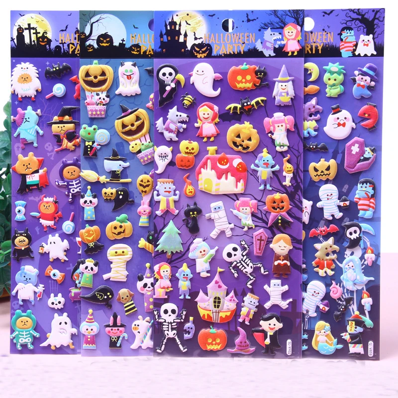 2 Sheets Cute Halloween Pumpkin PVC Bubble Holiday Sticker Decorative Scrapbooking Label Diary Stationery Album Journal Planner
2 Sheets Cute Halloween Pumpkin PVC Bubble Holiday Sticker Decorative Scrapbooking Label Diary Stationery Album Journal Planner