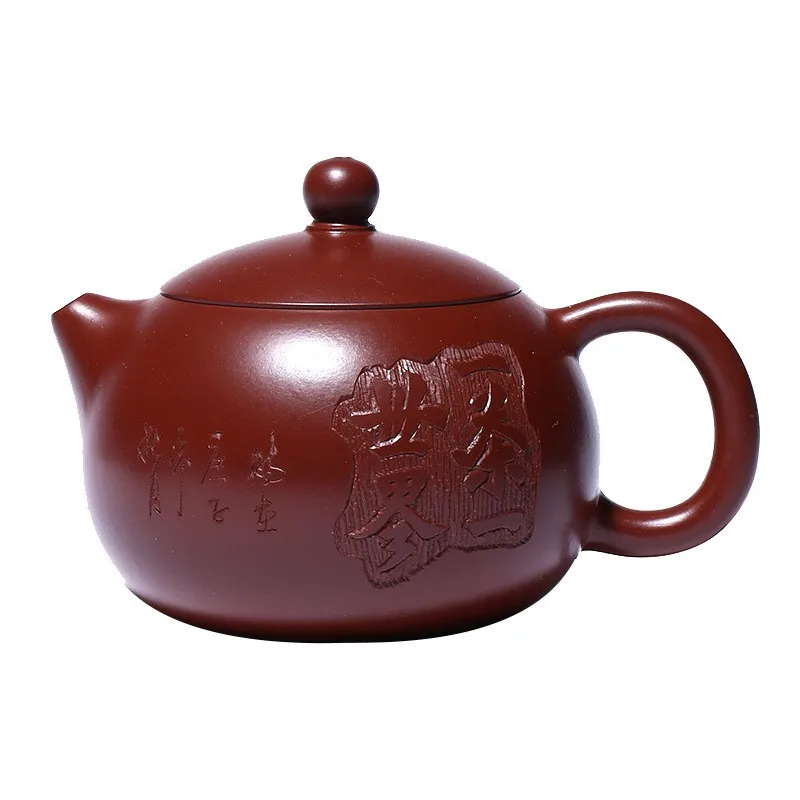 

240ML Yixing Boutique Purple Clay Teapots Raw Ore Zhu Mud Tea Pot Xishi Filter Kettle Handmade Customized Zisha Teaware Gifts