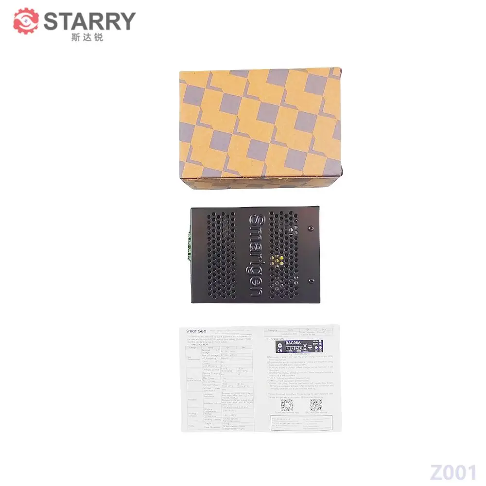 BAC06A-24V New Smartgen BAC06A-24V Auto Battery Charger for Lead-acid Starting Battery according to its property
BAC06A-24V New Smartgen BAC06A-24V Auto Battery Charger for Lead-acid Starting Battery according to its property