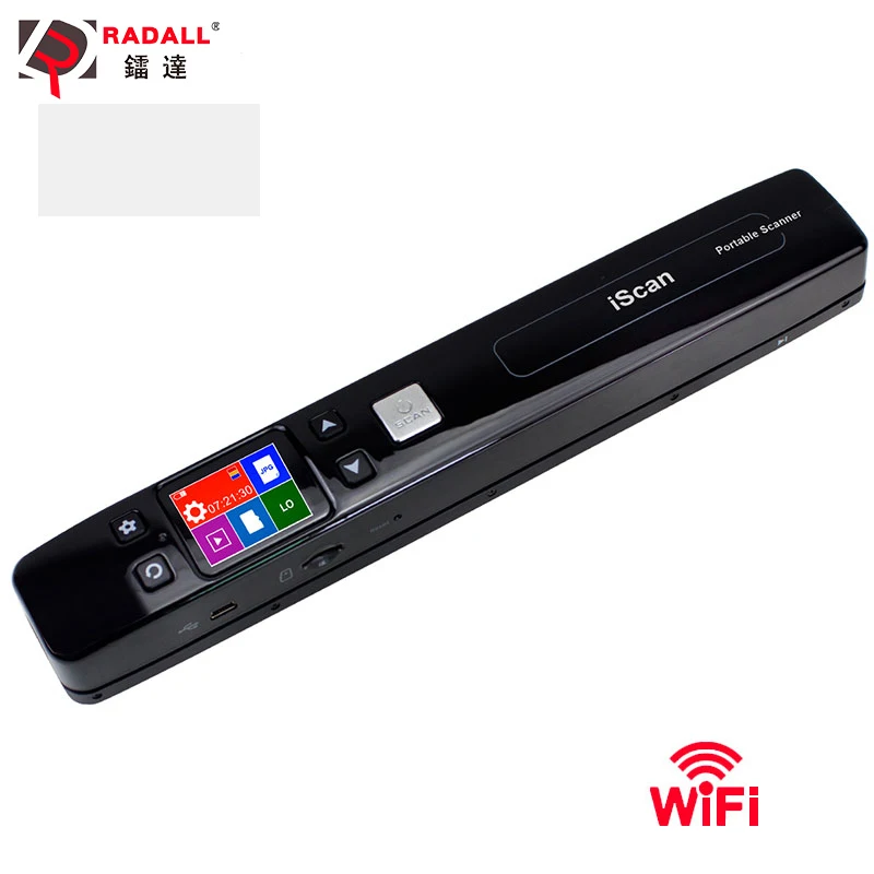 

RADALL Portable Document Camera Scanner High Speed 10 Mega-Pixel HD High-Definition Max A3 Scanning Office Library Bank