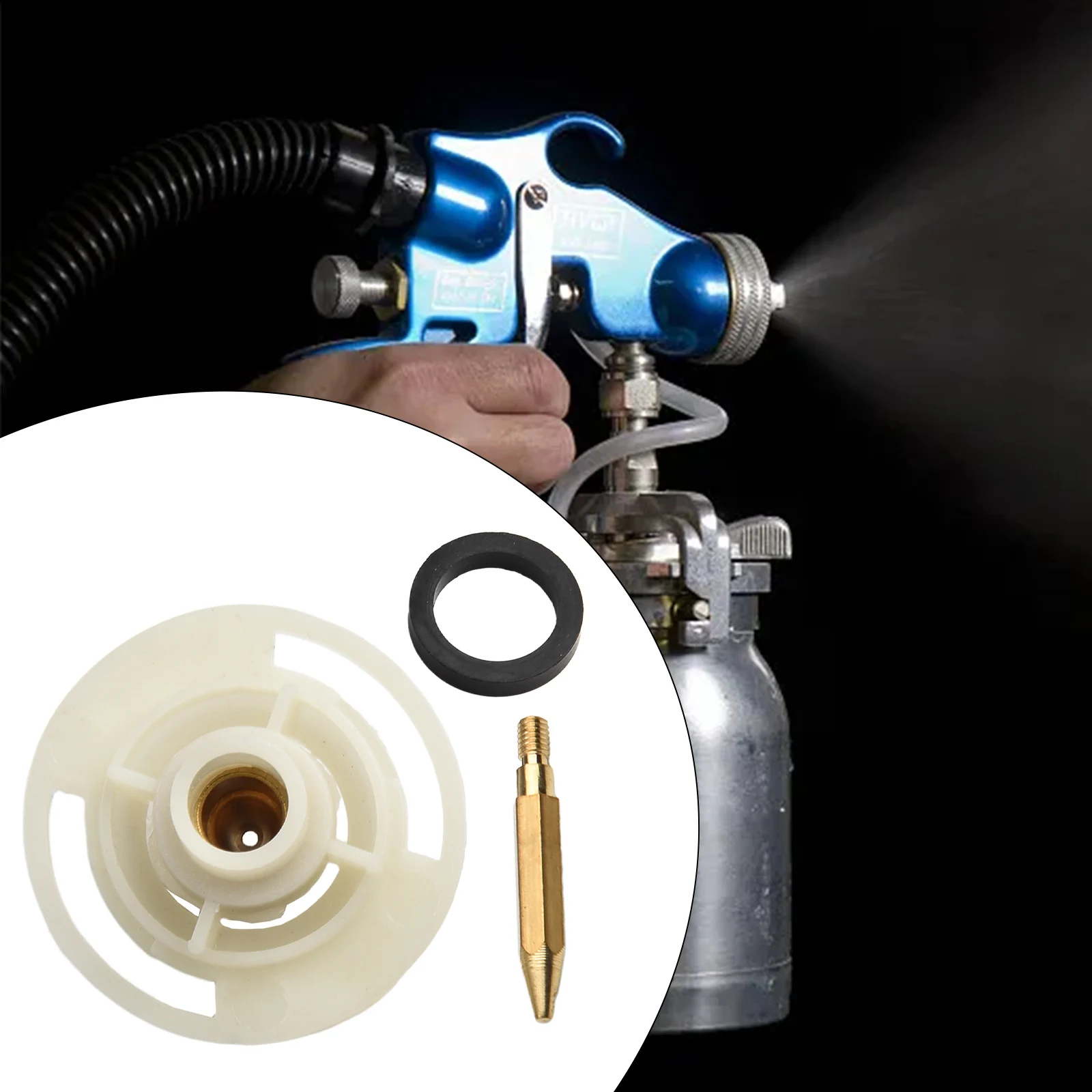 Airbrush Nozzle 0.5/1.0/1.5/1.8/2.0/2.5MM Remove Electric SprayGun Replacement Nozzle Electric SprayGun Flow Control
Airbrush Nozzle 0.5/1.0/1.5/1.8/2.0/2.5MM Remove Electric SprayGun Replacement Nozzle Electric SprayGun Flow Control