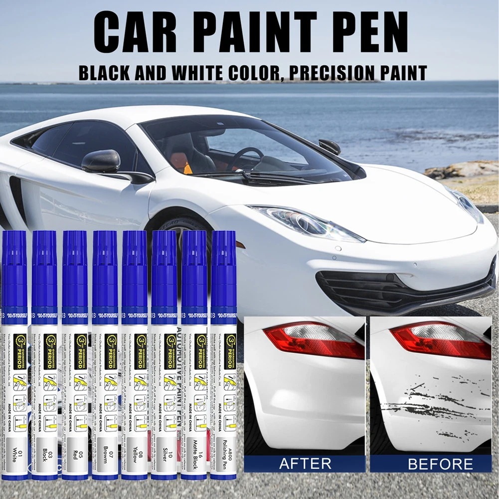 20ml Car Scratch Repair Paint Scratch Repair Pen Soft Brush Head Touch Up Pen Scratch Remover with Varnish Car Paint Maintenance
20ml Car Scratch Repair Paint Scratch Repair Pen Soft Brush Head Touch Up Pen Scratch Remover with Varnish Car Paint Maintenance