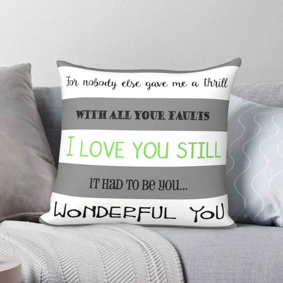 I Love You Still Pillowcase Polyester Linen Velvet Pattern Zip Decor Room Cushion Case Wholesale
I Love You Still Pillowcase Polyester Linen Velvet Pattern Zip Decor Room Cushion Case Wholesale