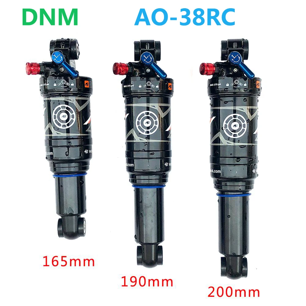 Задний шок для горного велосипеда DNM AO-38RC Air MTB AO380RC с замком 165/190/200/210 мм
Задний шок для горного велосипеда DNM AO-38RC Air MTB AO380RC с замком 165/190/200/210 мм