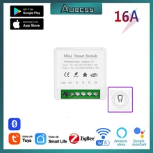 Zigbee Switch 2 Way MIni Tuya Wifi Smart Switch 10/16A Interruptor Zigbee 3.0 Works with Google Home Alexa Smart life
Zigbee Switch 2 Way MIni Tuya Wifi Smart Switch 10/16A Interruptor Zigbee 3.0 Works with Google Home Alexa Smart life