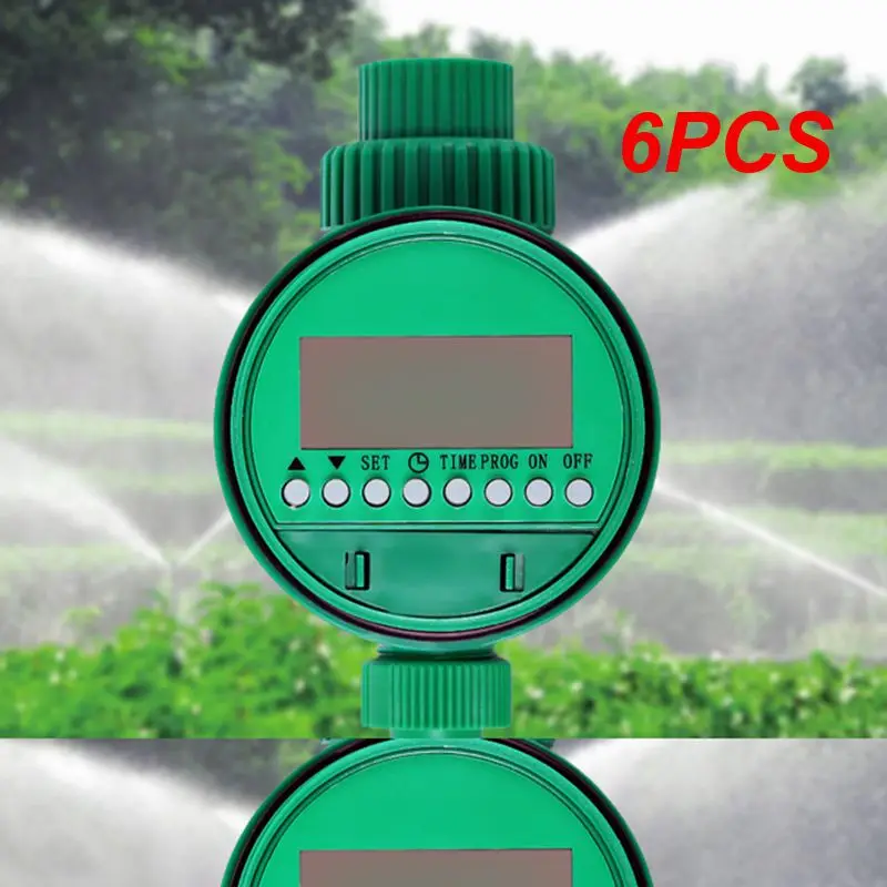 6PCS Garden Water Timer with 1/2/4-Way Hose Splitter Automatic Watering Irrigation Controller Adapter 4/7 8/11 16mm Hose
6PCS Garden Water Timer with 1/2/4-Way Hose Splitter Automatic Watering Irrigation Controller Adapter 4/7 8/11 16mm Hose
