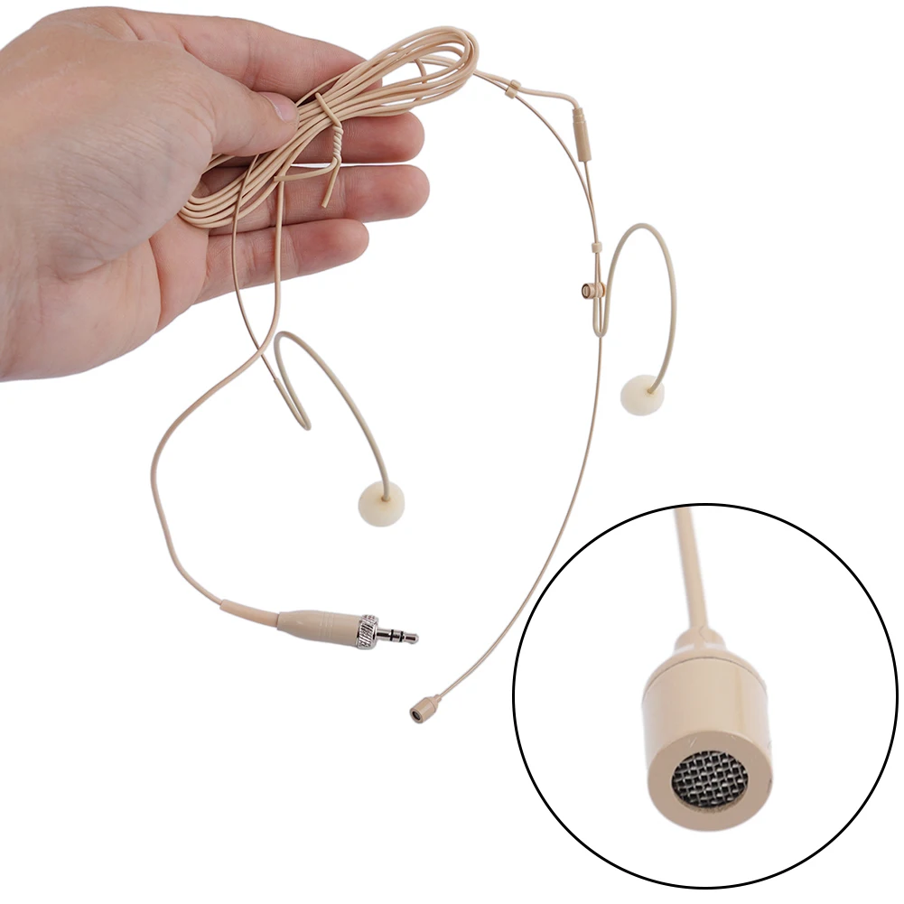 Double Earhook Headset Mic Headworn Microphone Beige Musical Electric Instrument Accessories For Microphone Wireless Beige
Double Earhook Headset Mic Headworn Microphone Beige Musical Electric Instrument Accessories For Microphone Wireless Beige