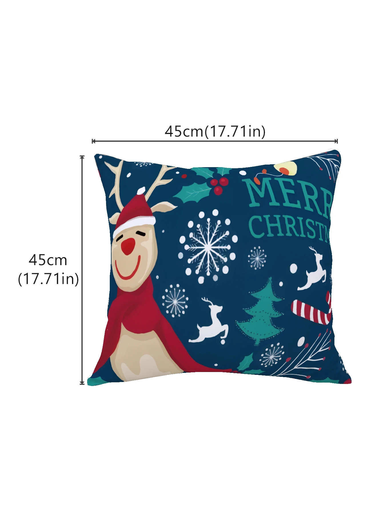 Merry Christmas Throw Pillowcase 45cm Swedish Tomte Zigzag Reindeer Red for Sofa Home Decor
Merry Christmas Throw Pillowcase 45cm Swedish Tomte Zigzag Reindeer Red for Sofa Home Decor