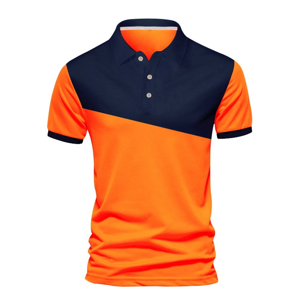 Tops Men T-Shirt Plus Size Polyester Shirt Short Sleeve Slim Fit Soft Tee Blouse Business V Neck Casual Fashion
Tops Men T-Shirt Plus Size Polyester Shirt Short Sleeve Slim Fit Soft Tee Blouse Business V Neck Casual Fashion