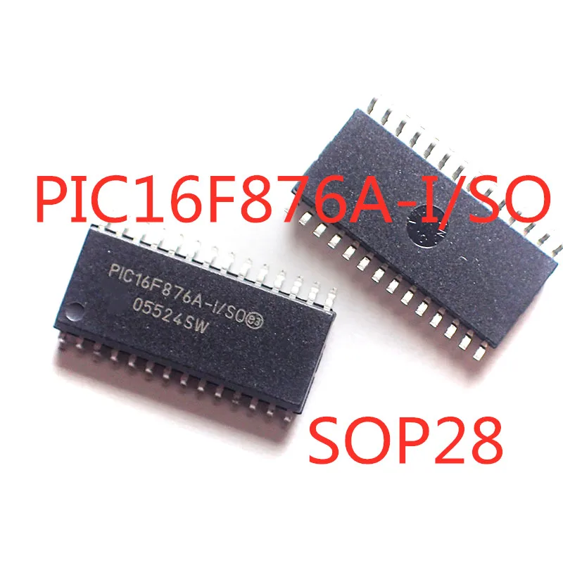 2PCS/LOT 100% Quality PIC16F876A-I/SO PIC16F876A 16F876 SOP-28 SMD Microcontroller In Stock New Original
2PCS/LOT 100% Quality PIC16F876A-I/SO PIC16F876A 16F876 SOP-28 SMD Microcontroller In Stock New Original