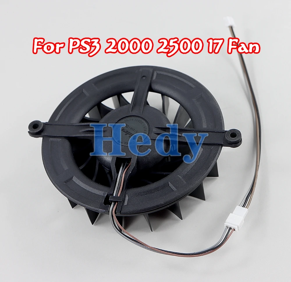 

10PCS Internal Cooling Fan For Sony Playstation 3 PS3 Slim 2000 2500 3000 4000 17 Blades Controller Machine Inner Cooler