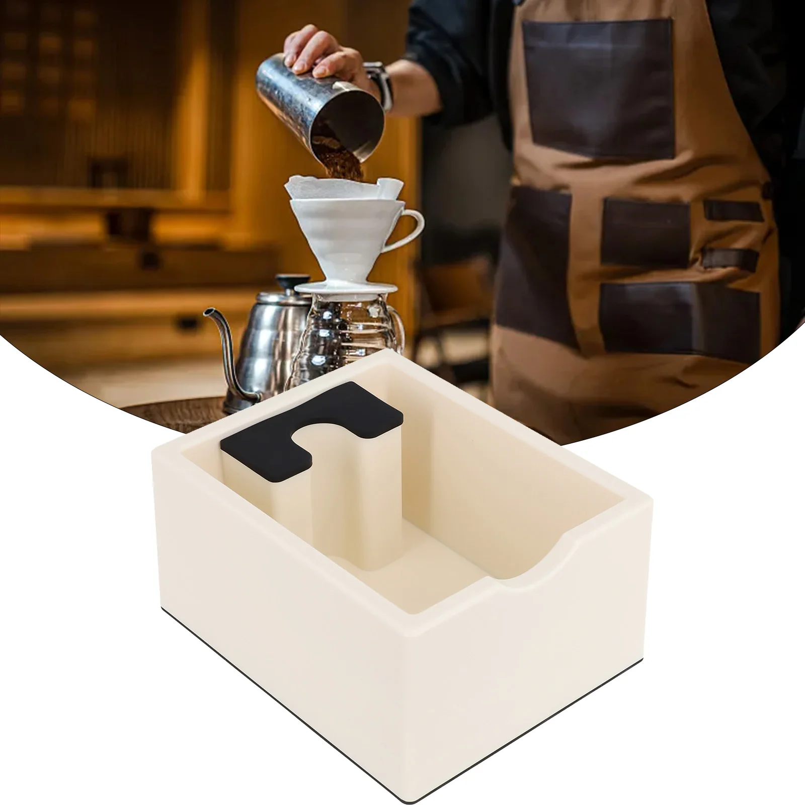Coffee Accessories Coffee Knock Box Household Kitchen Detachable Embedded Noise-Reducing Non-Slip Silicone ABS
Coffee Accessories Coffee Knock Box Household Kitchen Detachable Embedded Noise-Reducing Non-Slip Silicone ABS