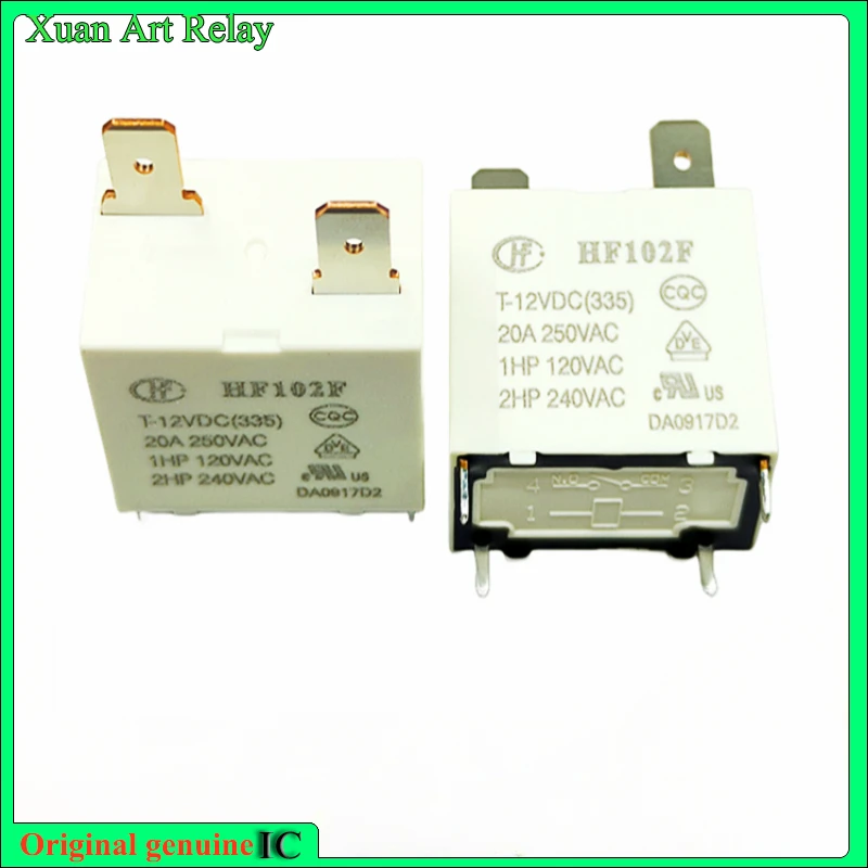 (Brand-new)1pcs/lot 100% original genuine relay:HF102F T-12VDC(335) 20A Universal relay for air conditioning water heater
(Brand-new)1pcs/lot 100% original genuine relay:HF102F T-12VDC(335) 20A Universal relay for air conditioning water heater