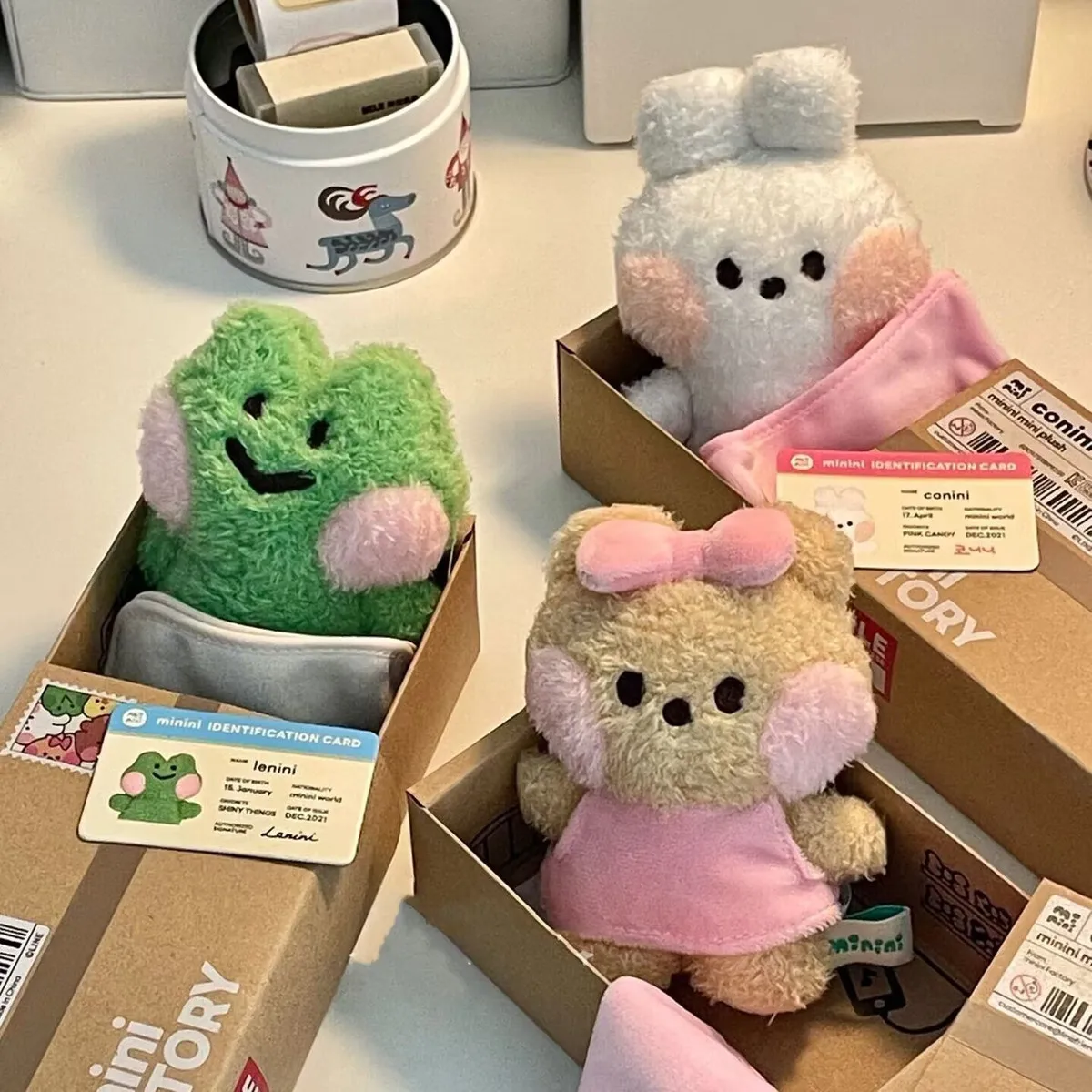 Cute Cartoon Animal Stuffed Toys Minini Series Bunny Plush Doll Keychain Bag Pendant Ornament Couple Pendant Christmas Gifts
Cute Cartoon Animal Stuffed Toys Minini Series Bunny Plush Doll Keychain Bag Pendant Ornament Couple Pendant Christmas Gifts
