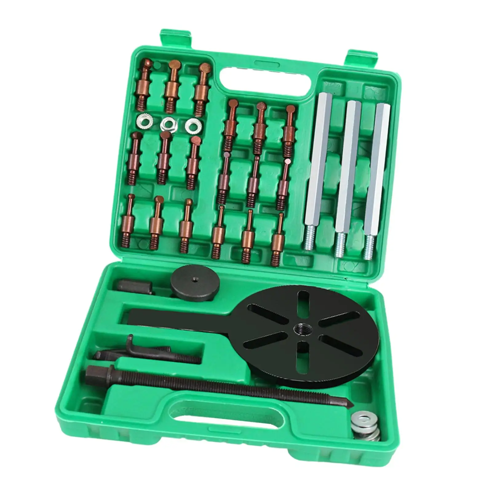Bearing Puller Set Bearing Removal Tool Premium Inner Hole Three Jaw Puller for Repair Motorbikes Mechanical Equipment
Bearing Puller Set Bearing Removal Tool Premium Inner Hole Three Jaw Puller for Repair Motorbikes Mechanical Equipment
