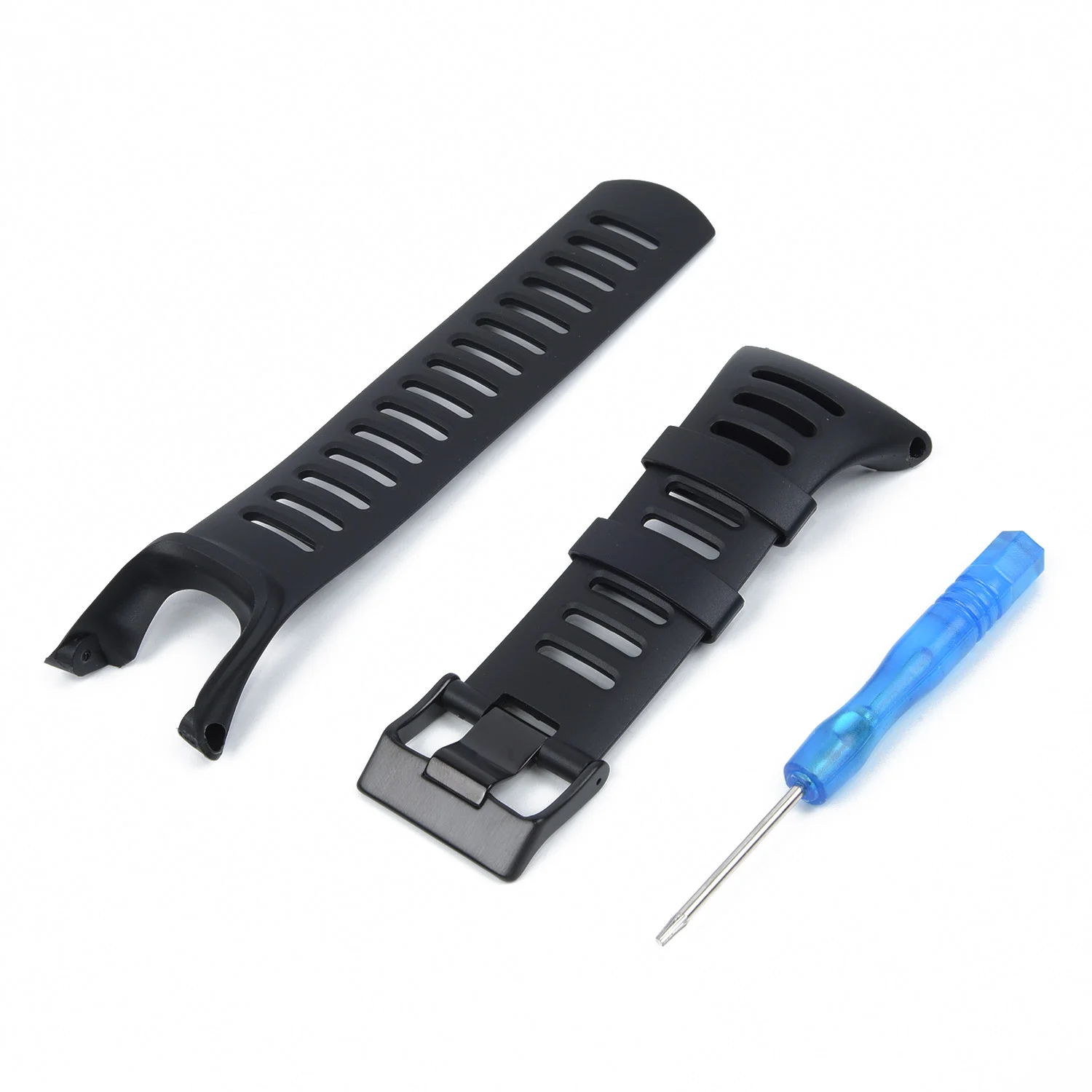 Rubber Watch Strap Stainless steel clasp Screwdriver For SUUNTO Ambit2 S Ambit2 Red and Ambit3 Black SS019474000
Rubber Watch Strap Stainless steel clasp Screwdriver For SUUNTO Ambit2 S Ambit2 Red and Ambit3 Black SS019474000