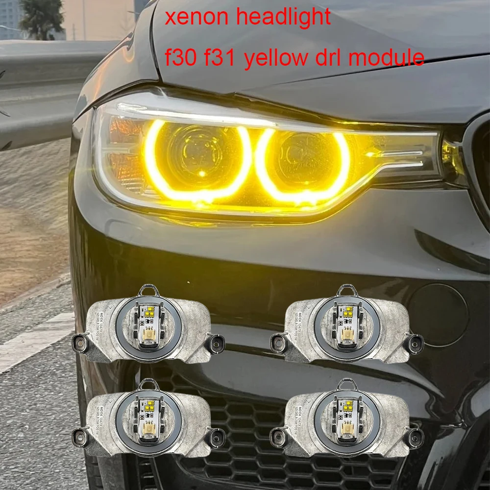 

Yellow DRL Daytime Running Light LED Chips Modules For 2012-2015 BMW F30 F31 328i 335i 320i 328d Xenon Headlight Daylight