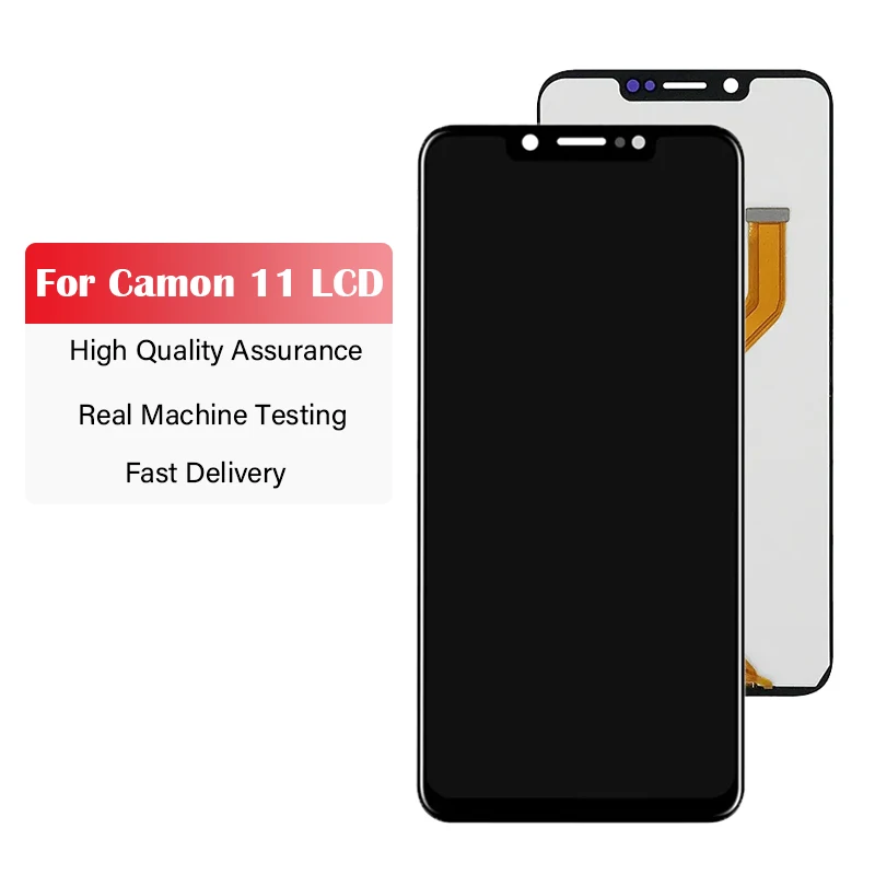 LCD Screen for 6.20 inch Tecno Camon 11 CF7 LCD Touch Screen Digitizer Assembly with Repair Tool and Glue
LCD Screen for 6.20 inch Tecno Camon 11 CF7 LCD Touch Screen Digitizer Assembly with Repair Tool and Glue