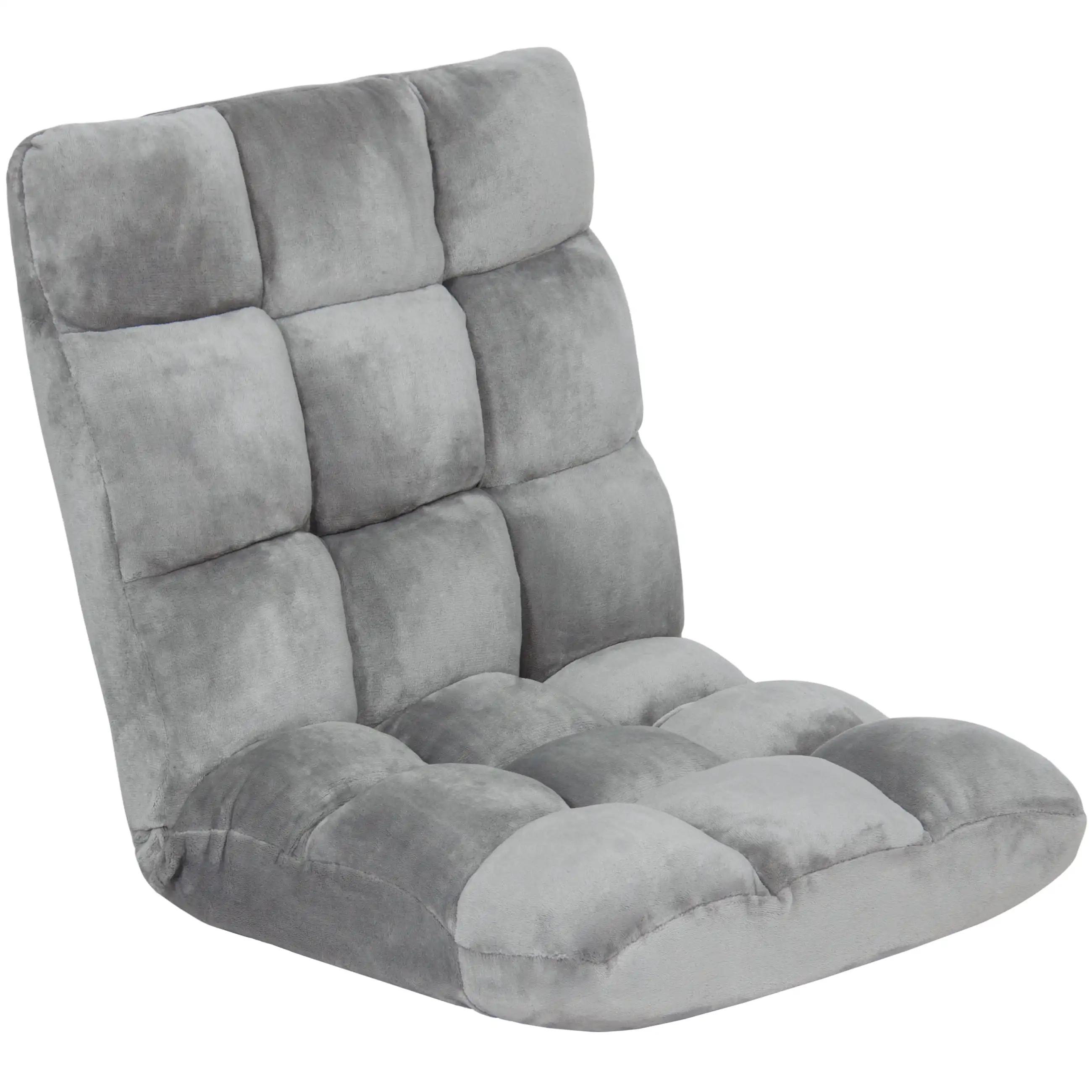 Best Choice Products 14-Position Folding Adjustable Memory Foam Cushioned Padded Gaming Floor Sofa Chair - Gray
Best Choice Products 14-Position Folding Adjustable Memory Foam Cushioned Padded Gaming Floor Sofa Chair - Gray