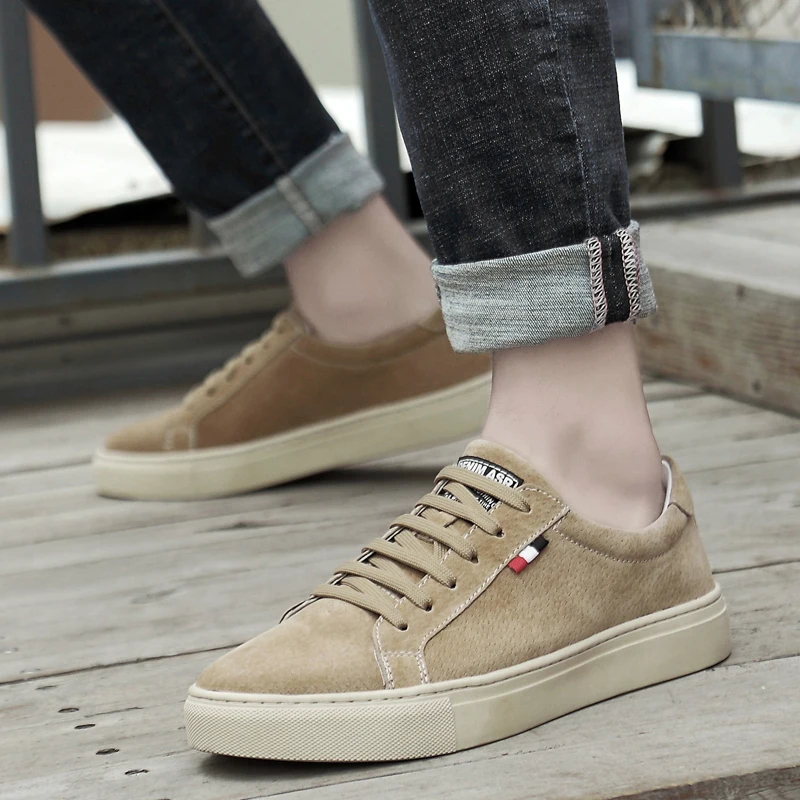 Simple Men Genuine Leather Casual Shoes Handcrafted Brand Sneakers Male Breathable Flats High Quality Walking Footwear for Man
Simple Men Genuine Leather Casual Shoes Handcrafted Brand Sneakers Male Breathable Flats High Quality Walking Footwear for Man