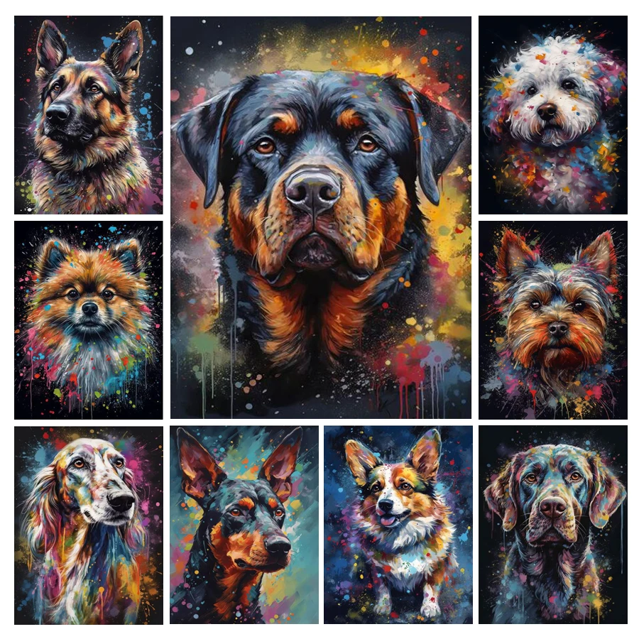 Graffiti Pet Dogs Diamond Painting Diy Full Drill Mosaic Arts Rhinestone Embroidery Abstract Animals Picture Wall Decor AA4709
Graffiti Pet Dogs Diamond Painting Diy Full Drill Mosaic Arts Rhinestone Embroidery Abstract Animals Picture Wall Decor AA4709
