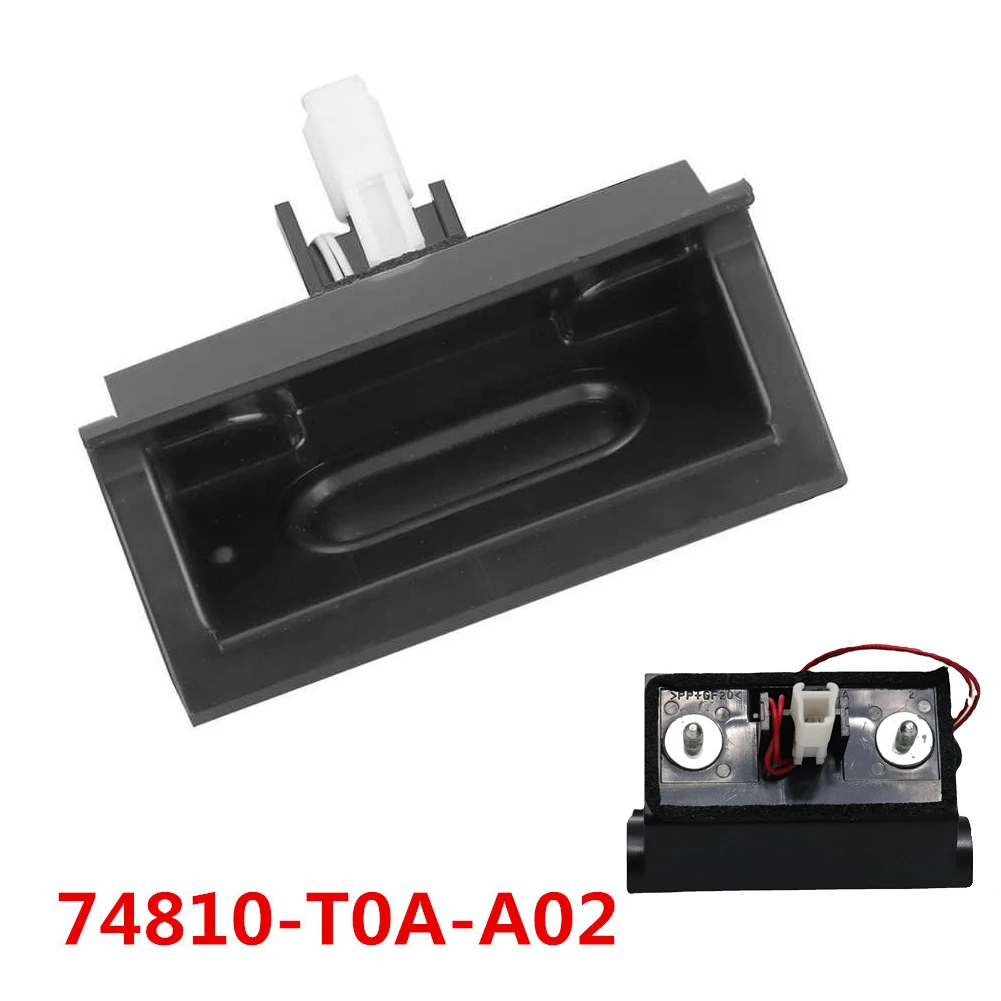 Tailgate Opener Switch Assembly ABS Black New 1pcs 2013-2015 74810-T0A-A01 74810T0AA02 Auto Accessories Replace
Tailgate Opener Switch Assembly ABS Black New 1pcs 2013-2015 74810-T0A-A01 74810T0AA02 Auto Accessories Replace